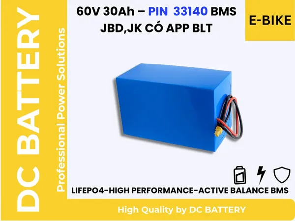 Pin xe điện 60V 30Ah EVE